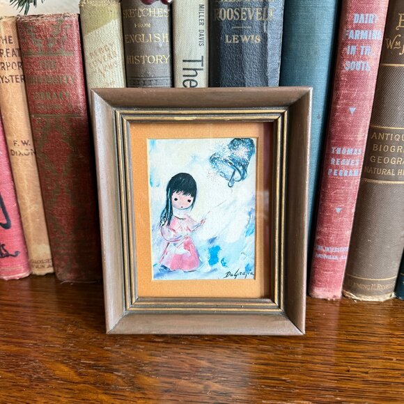 Vintage Bell of Hope Picture by De Grazia - Picture 1 of 7